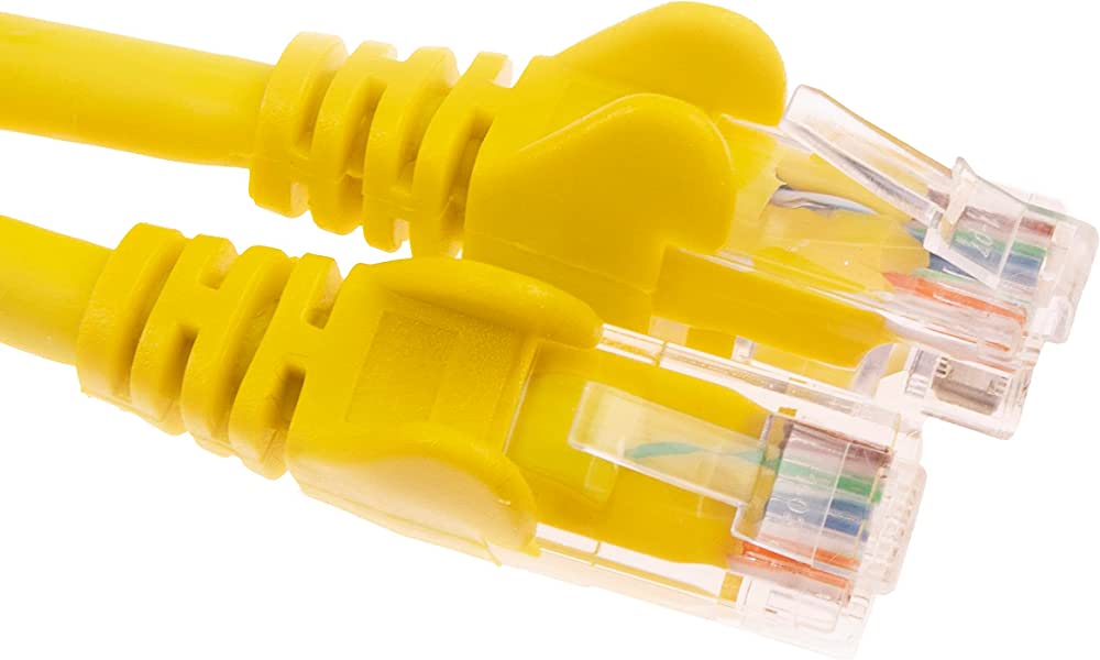 Network Patchwork cable Cat5e Yellow snag proof, 0.5 m, 48-62-45 - Premium from WyBiTs Solution - Just $1.60! Shop now at WyBiTs Solution