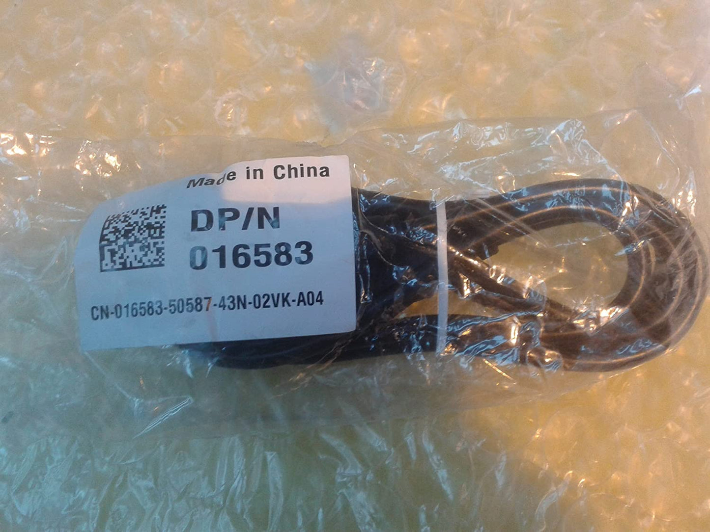 Dell 016583 16583 UK 3 Pin Plug Power Cord Black to IEC C13 Plug Kettle Style Lead Cable 1.8m Metre - Premium from WyBiTs Solution - Just $5.08! Shop now at WyBiTs Solution