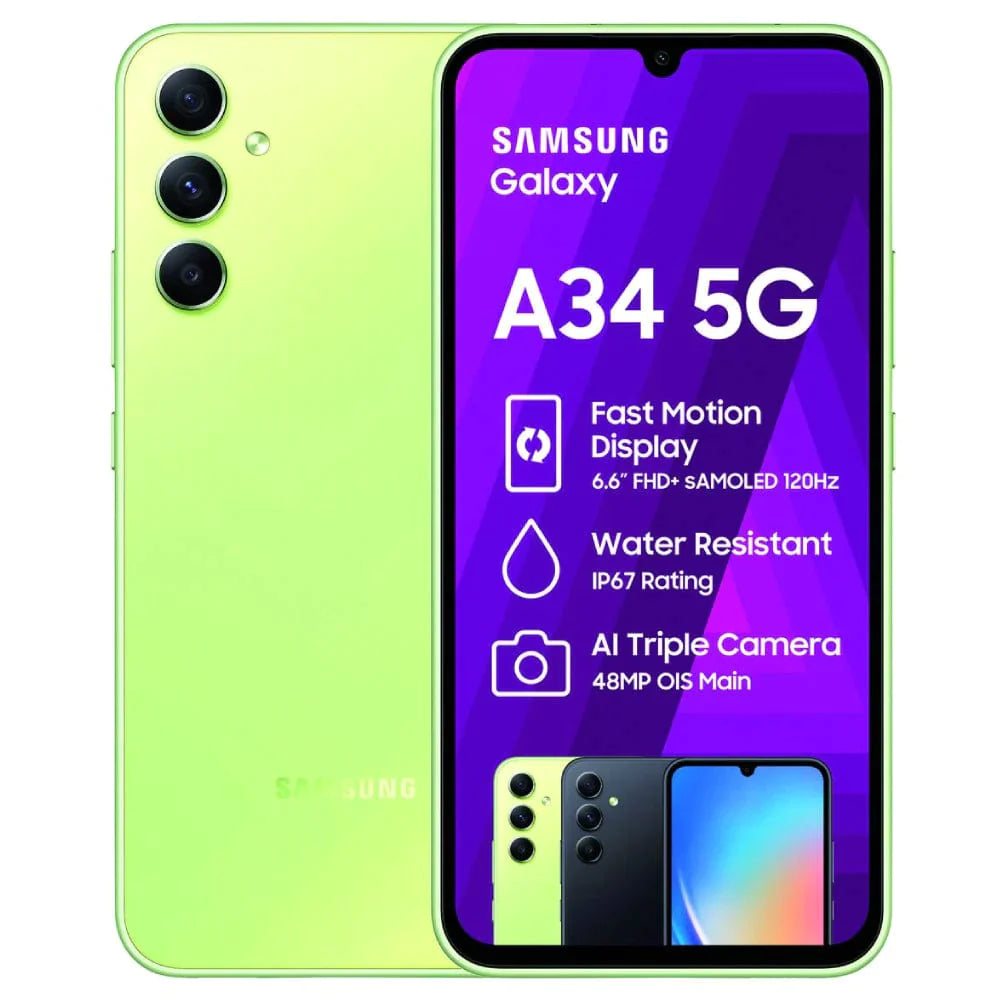 Samsung Galaxy A34 5G - Premium from WyBiTs Solution - Just $239.99! Shop now at WyBiTs Solution