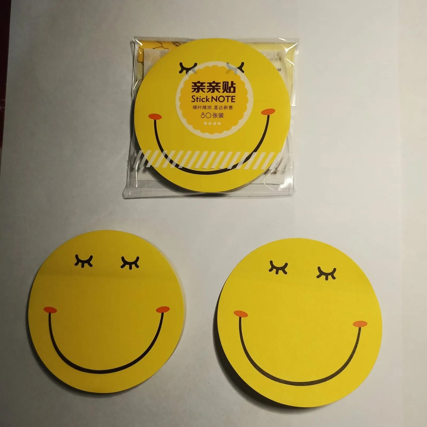 Smiley Face Sticky Notes - Premium from WyBiTs Solution - Just $0.50! Shop now at WyBiTs Solution