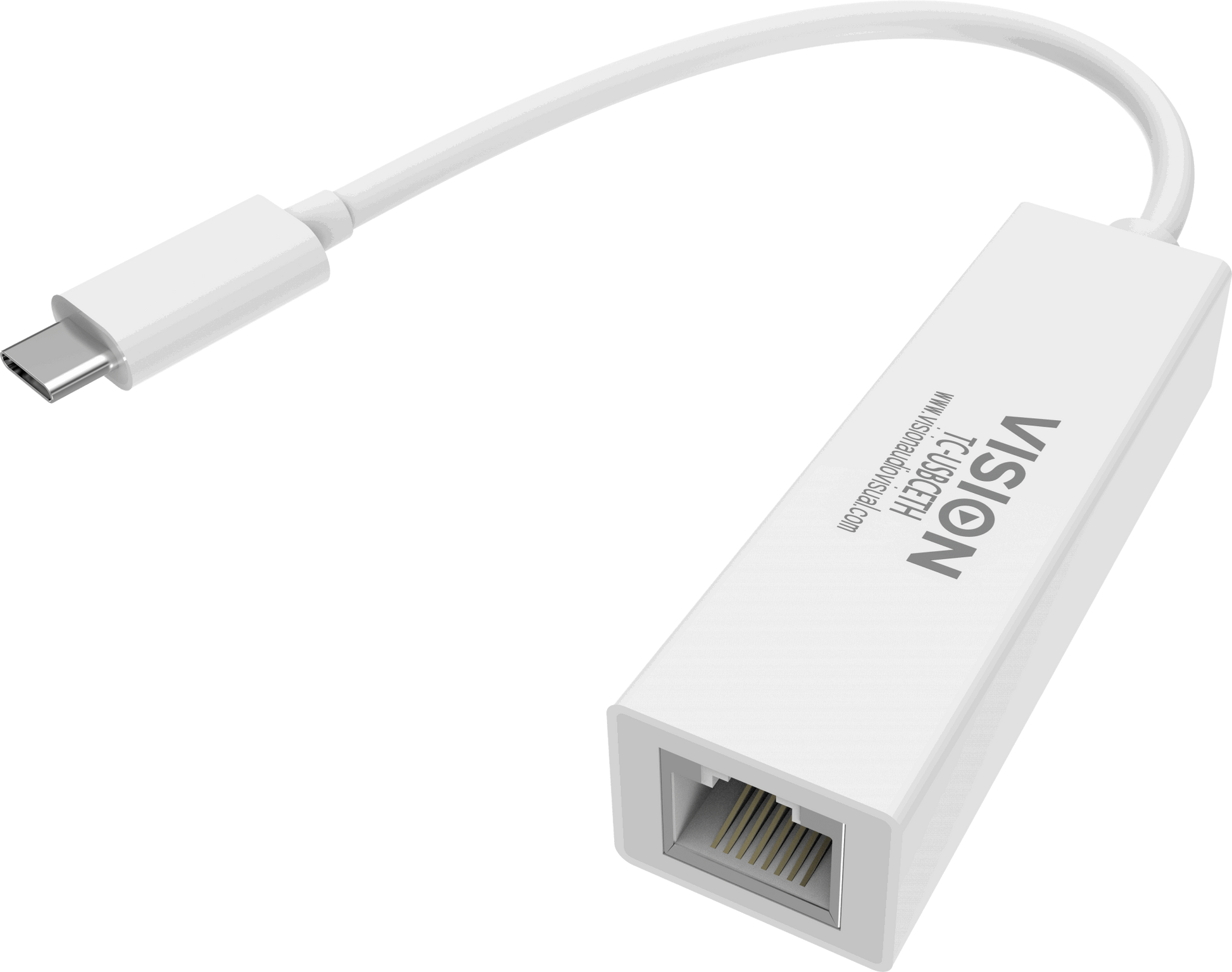 Vision Professional installation-grade USB-C to RJ45 Gigabit Ethernet network ad - Premium  from WyBiTs Solution - Just $4.99! Shop now at WyBiTs Solution