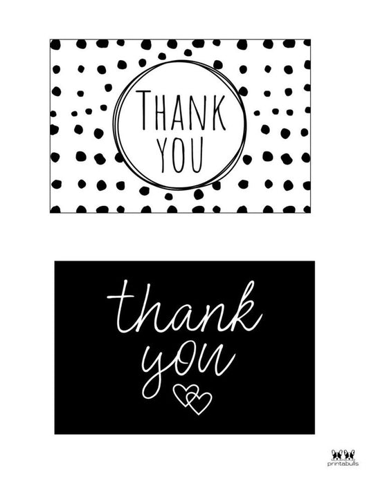 Thank You Cards - Premium  from WyBiTs Solution - Just $2.88! Shop now at WyBiTs Solution