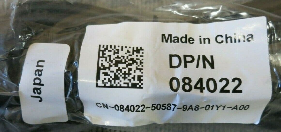 New Sealed Dell 084022 Japan 6FT 2M Power Cord Cable 125V - Premium from WyBiTs Solution - Just $3.99! Shop now at WyBiTs Solution