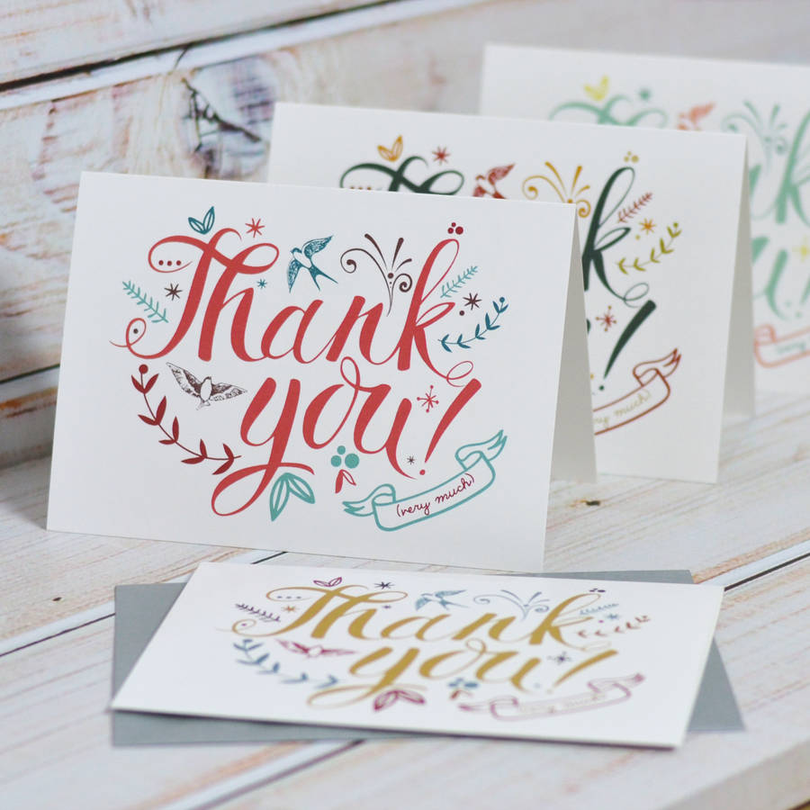 Thank You Cards - Premium from WyBiTs Solution - Just $2.88! Shop now at WyBiTs Solution