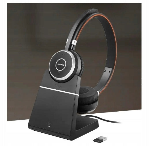 Jabra Evolve 65+ MS Stereo Wireless Headset / Music Headphones NEW - Premium from WyBiTs Solution - Just $99.00! Shop now at WyBiTs Solution
