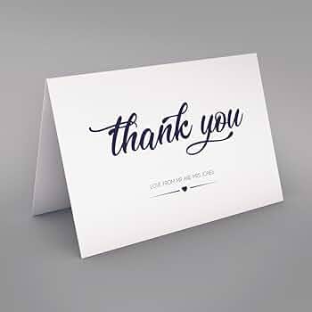 Thank You Cards - Premium  from WyBiTs Solution - Just $2.88! Shop now at WyBiTs Solution
